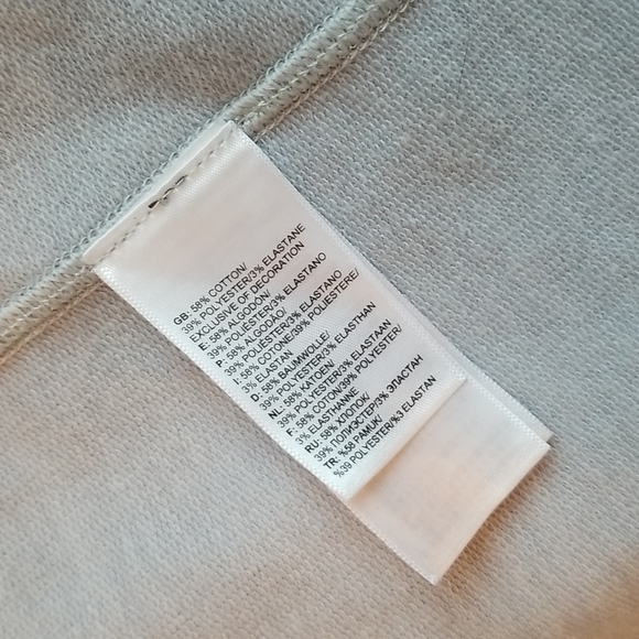 (L-XL) The North Face Cotton Blend Tie Waist Kimono Cardigan Casual Cozy Leisure - Picture 3 of 8